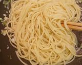 アンチョビレタスパスタ・大葉添え作り方2写真