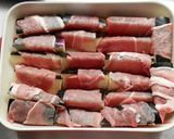 簡単★肉巻きナスのレンジ蒸し作り方2写真