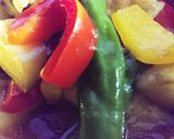 夏野菜の揚げひたし作り方4写真
