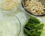 豆板醤で。牛肉のユッケジャンクッパ風！作り方1写真