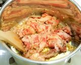 豆板醤で。牛肉のユッケジャンクッパ風！作り方5写真