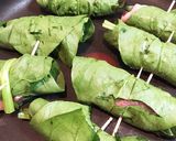＊甘酢だれで！豚肉のほうれん草巻き＊作り方3写真