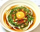 旨辛☆コチュジャン納豆のぶっかけうどん作り方5写真