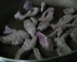 豚ハツとキャベツの炒めもの作り方2写真