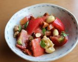 トマトとナッツの簡単イタリアンサラダ作り方4写真