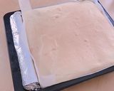 ロールケーキ用の天板を買わずに済む方法。作り方3写真