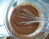 ホットケーキミックスで☆生チョコケーキ作り方2写真