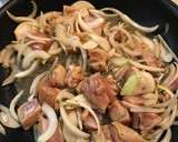 なすと鶏肉じゃがいも青じそのとろうま炒め作り方5写真