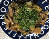 なすと鶏肉じゃがいも青じそのとろうま炒め作り方8写真
