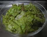 レタス・トマト・ツナの生野菜サラダ作り方1写真