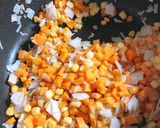味付け簡単！野菜モリモリ人参チャーハン☆作り方1写真