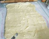 小倉(クリームチーズ風味)ロール角食パン作り方7写真