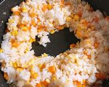 味付け簡単！野菜モリモリ人参チャーハン☆作り方5写真