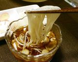夏に!!「ナメコ入りぶっかけ素麺」作り方4写真