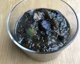 ご飯乗せ！なす味噌作り方6写真
