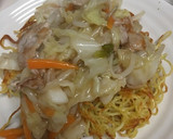 簡単★かた焼きそば風あんかけ焼そば作り方10写真