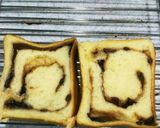小倉(クリームチーズ風味)ロール角食パン作り方15写真