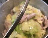 水を使わない！豚バラ肉のキャベツ煮作り方4写真