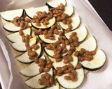 簡単！ズッキーニと油揚げのチーズ焼き作り方3写真
