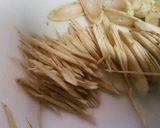 ゴボウとこんにゃくだけのきんぴら作り方1写真