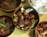 トンテキ定食（血管ダイエット1259）作り方6写真