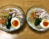 サッポロ一番塩とんこつらーめん 冷やし麺作り方15写真