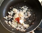 麻婆ニラ丼作り方5写真