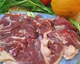 鴨肉のオレンジサラダ仕立て作り方1写真