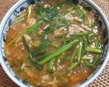 麻婆ニラ丼作り方12写真