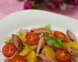 鴨肉のオレンジサラダ仕立て作り方7写真