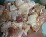鶏肉とジャガイモのしょうが醤油煮作り方1写真