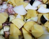 鶏肉とジャガイモのしょうが醤油煮作り方5写真