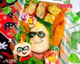 『Mr.インクレディブル』弁当♡キャラ弁作り方18写真