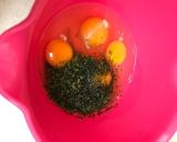 青のり香る☆塩味のふんわりオムレツ作り方2写真