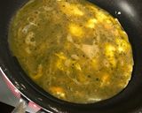 青のり香る☆塩味のふんわりオムレツ作り方5写真