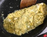 青のり香る☆塩味のふんわりオムレツ作り方8写真