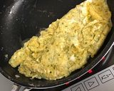 青のり香る☆塩味のふんわりオムレツ作り方9写真