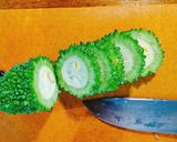 夏の常備菜。ゴーヤの焼き浸し。作り方3写真