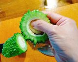夏の常備菜。ゴーヤの焼き浸し。作り方4写真