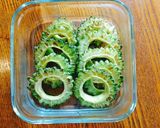 夏の常備菜。ゴーヤの焼き浸し。作り方8写真