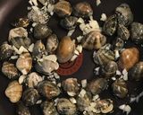 簡単あさりとキャベツのパスタ作り方1写真