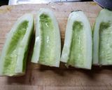 昔キュウリ炒め♪作り方3写真