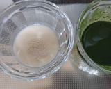 グルテンフリー米粉のミニ抹茶パン作り方1写真