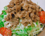 驚愕レシピNo.16 細切り豚肉の辛旨丼作り方22写真