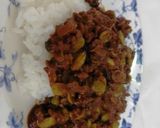 枝豆のキーマ味噌カレー作り方5写真