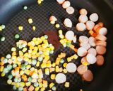 素麺に飽きたら☆素麺ナポリタン作り方2写真