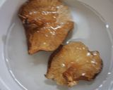 豚バラの茶碗蒸し♪ヒガシマルうどんスープ作り方1写真