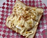 隠し味がお気に入り♡目玉焼きトースト♡作り方3写真