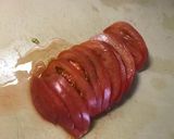 冷製トマト味噌インスタント麺作り方1写真