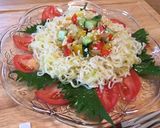 夏野菜たっぷり冷製ラーメン作り方6写真